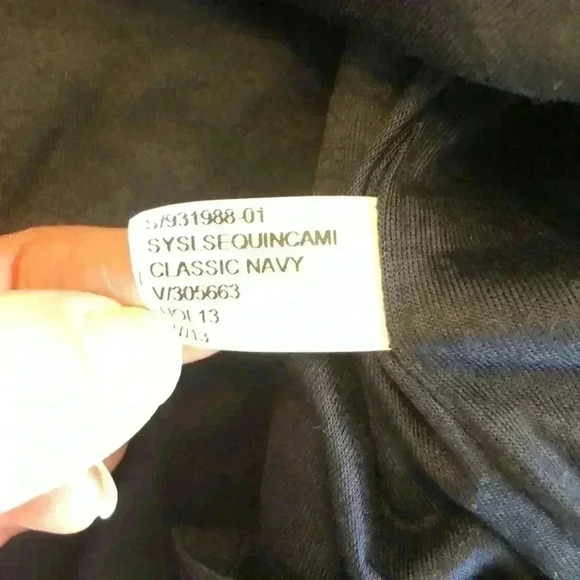 Banana Republic | Gold & Navy Sequins Tank/Cami NWT - Picture 4 of 4